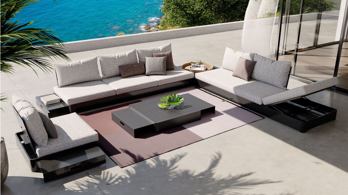 Jetzt Lounge Terrassenmöbel aus Aluminium kaufen. Die Lounge Gruppe