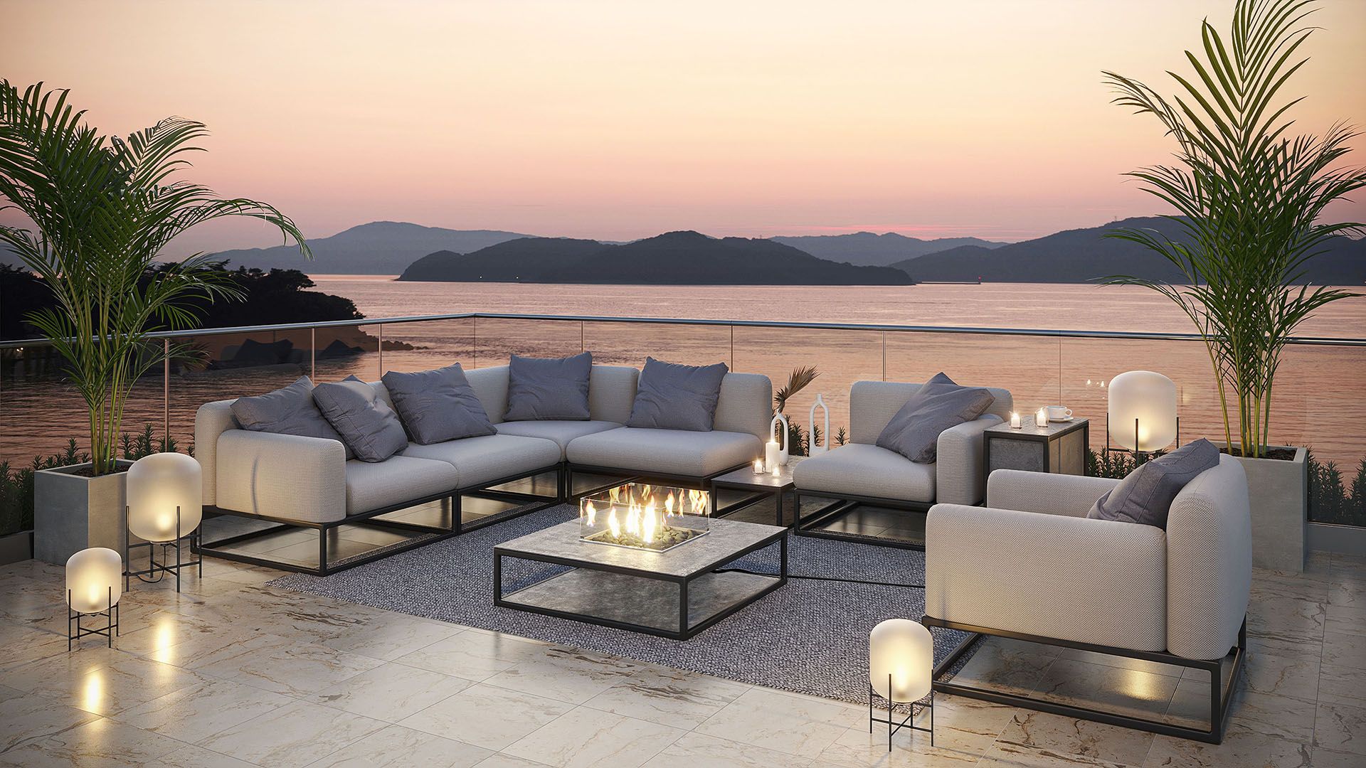 Gartenmöbel Set im Lounge Design günstig kaufen artelia.at