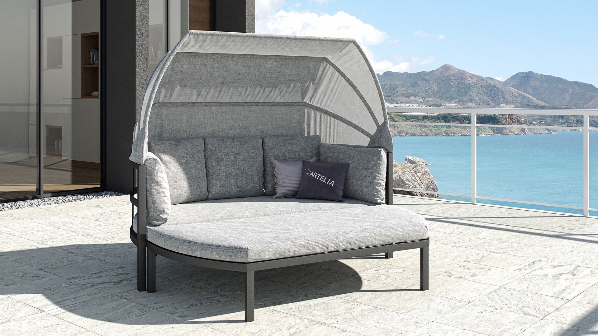 Sonneninsel Fabrizia im Lounge Stil für Garten und Terrasse artelia.at