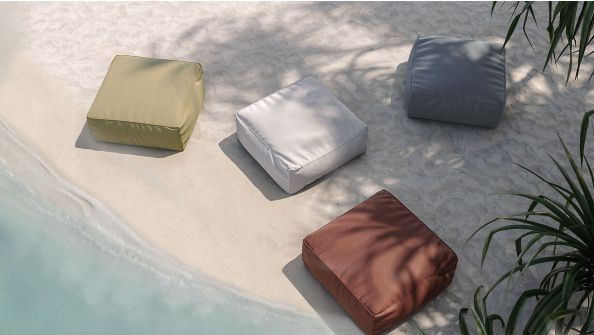 Samba Hocker für modulares Sofa