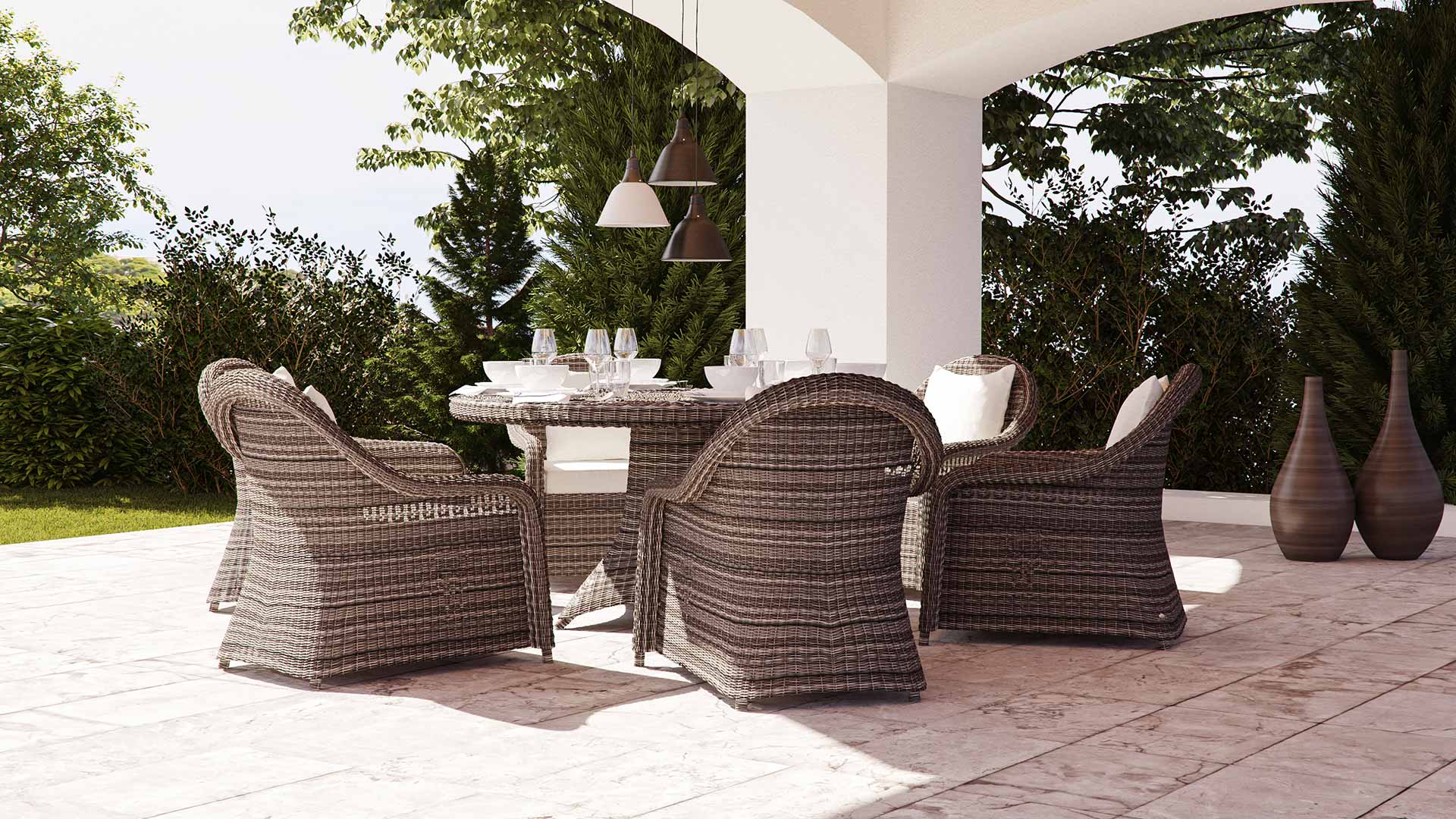 Terrassen Essgruppe Elaya M